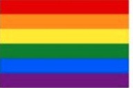 Samolepka samolepka vlajka PRIDE LGBT 10 ks