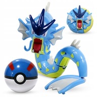 POKEBALL CLIP SKLADACIA FIGÚRKA POKEMON GYARADOS ZBERATEĽSKÝ SET