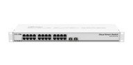 Switch sieciowy MikroTik CSS326-24G-2S+RM Gigabit Ethernet 24 porty 10G SFP