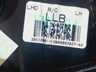 mirror left manually OE 20030001 kod lakieru TK Hyundai i20 08-12