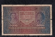 BANKNOT 5000 Marek Polskich -- 7 lutego 1920 rok -- II seria N