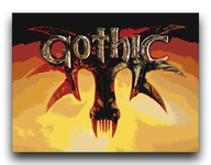 Gothic - OBRAZ 120x80 plakat gra canvas 3 2 4