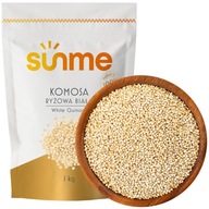 KOMOSA RYŻOWA BIAŁA 1000G quinoa naturalna wysoka jakość białko 1KG