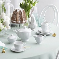 Kávéscsésze 6 fő részére / 21 el. Oktáv Fehér Ćmielów