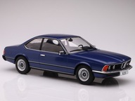 Model auta BMW 633 CSI E24 Blue Metallic MCG 1:18