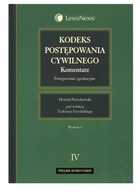 KODEKS POSTĘPOWANIA CYWILNEGO 4 - PIETRZKOWSKI