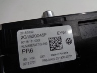VW POLO VI 2G 17r> PANEL Bedienteil klimaanlage 2G1820045F