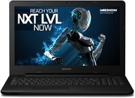 Notebook Medion Erazer P6661 15,6 " Intel Core i5 16 GB / 1128 GB čierny