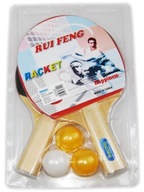 БАЛЕТКИ ПІНГ-ПОНГ РАКТКИ НАБІР ДЛЯ НАСТІЛЬНОГО ТЕНІСУ + М'ЯЧІ