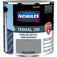 Nobiles Termal 300 farba tepelne odolná strieborná 0,2l