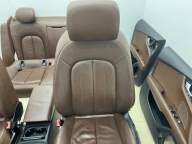 AUDI A7 C7 4G 10-14 seats side KOMPLET leather BRAZOWE GRZANE
