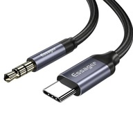 Adapter USB-C i Wtyk Mini Jack 3.5mm Przewód Kabel Przejściówka do Smartfon