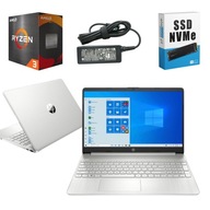 Notebook HP 15s-eq2152nw 15,6" AMD Ryzen 3 8 GB / 256 GB strieborný