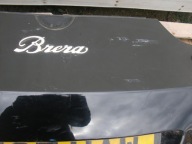 ALFA ROMEO BRERA bumper rear part rear black