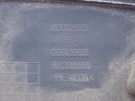CITROEN C3 III 3 16-> moulding cap left front