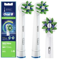 2x 100% ORIGINÁLNY HROT ORAL-B CROSS ACTION PRE ELEKTRICKÚ KEFKU