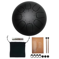 3/6/8 Inch Steel Tongue Drum Set Handpan Drum Pad Tank with Drumstick