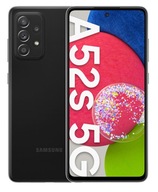 Samsung Galaxy A52s 5G 6/128GB DS Black + ładowarka + szkło