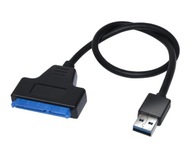 ADAPTER KABEL PRZEJŚCIÓWKA USB 3.0 SATA 3 22 PIN DYSK SSD HDD KOŃCÓWKA USB