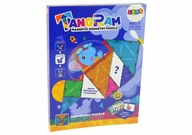 Skladačka Tangram 7 magnetických kociek