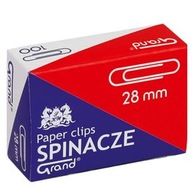 Spinacz okrągły 28mm Grand 100szt.