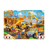 Puzzle Detské ihrisko 130 dielikov + truhlica