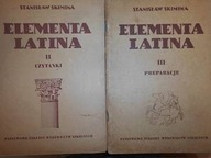 Elementa latina 2 tomy - Stanisław Skimina