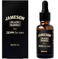 ZEW x JAMESON Black Barrel - vyživujúci olej na fúzy vôňa whisky 30 ml