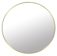 Zrkadlo 80cm zlatý rám