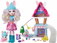 Zestaw Lalka Enchantimals Zimowa chatka GRW92 (opis) Mattel