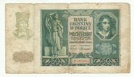 50 złotych 1940 seria D z obiegu