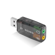Karta dźwiękowa komputerowa USB 5.1