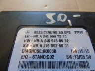 module electric brake TRW MERCEDES W117 W246 W166 1 9