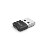 HAMA ADAPTER USB-A WT - USB-C GN 3 szt.