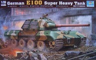 Model Trumpeter 00384 niemiecki czołg E-100 Super Heavy Tank do sklejania