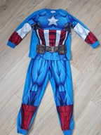 Piżama Marvel Avengers Kapitan Ameryka 146 cm 10/11 lat Tarcza