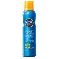 Nivea Sun Protect & Refresh sprej na opaľovanie SPF50 200 ml