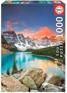 Puzzle Jazero Moraine 1000 dielikov / Kanada /Educa