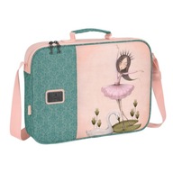 Školská taška Santoro Swan lake Sivá Ružová 38 x