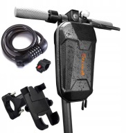 TORBA NA HULAJNOGĘ ELEKTRYCZNĄ KIEROWNICA + ZAPIĘCIE + UCHWYT NA TELEFON