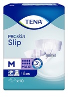 PIELUCHOMAJTKI/ PAMPERSY TENA Slip Maxi M ProSkin (10 szt.)