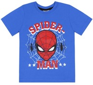 Modré tričko SPIDER-MAN Marvel 8 rokov 128 cm