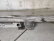 moulding threshold exterior left side Toyota Prius 3 XW30 2011