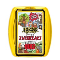 TOP TRUMPS QUIZ ZWIERZAKI [KARTY]