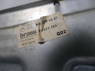 MERCEDES A207 W207 window regulator left rear part A2076701503