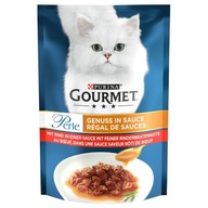 Purina Gourmet Perle Genuss wołowina w sosie 85g