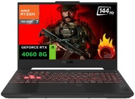 Asus TUF Gaming A15 15,6' 144Hz Ryzen 7 7735HS DDR5 32G SSD1000 RTX4060 W11