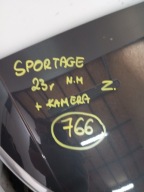 boot doors Kia Sportage V 23R KAMERA