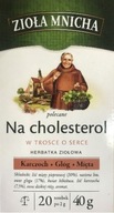 Na cholesterol herbatka ZIOŁA MNICHA