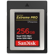 Karta pamięci SANDISK Extreme PRO 256GB CFexpress Type B